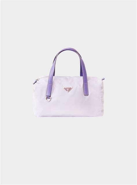 purple and black prada|prada purple nylon bag.